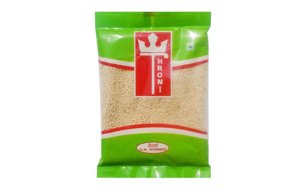 Throni White Sesame Seeds    Pack  200 grams